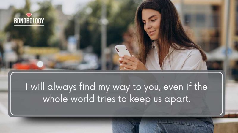 love messages for distance relationship