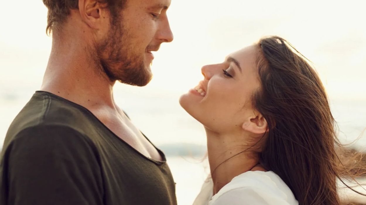body language signs he likes you