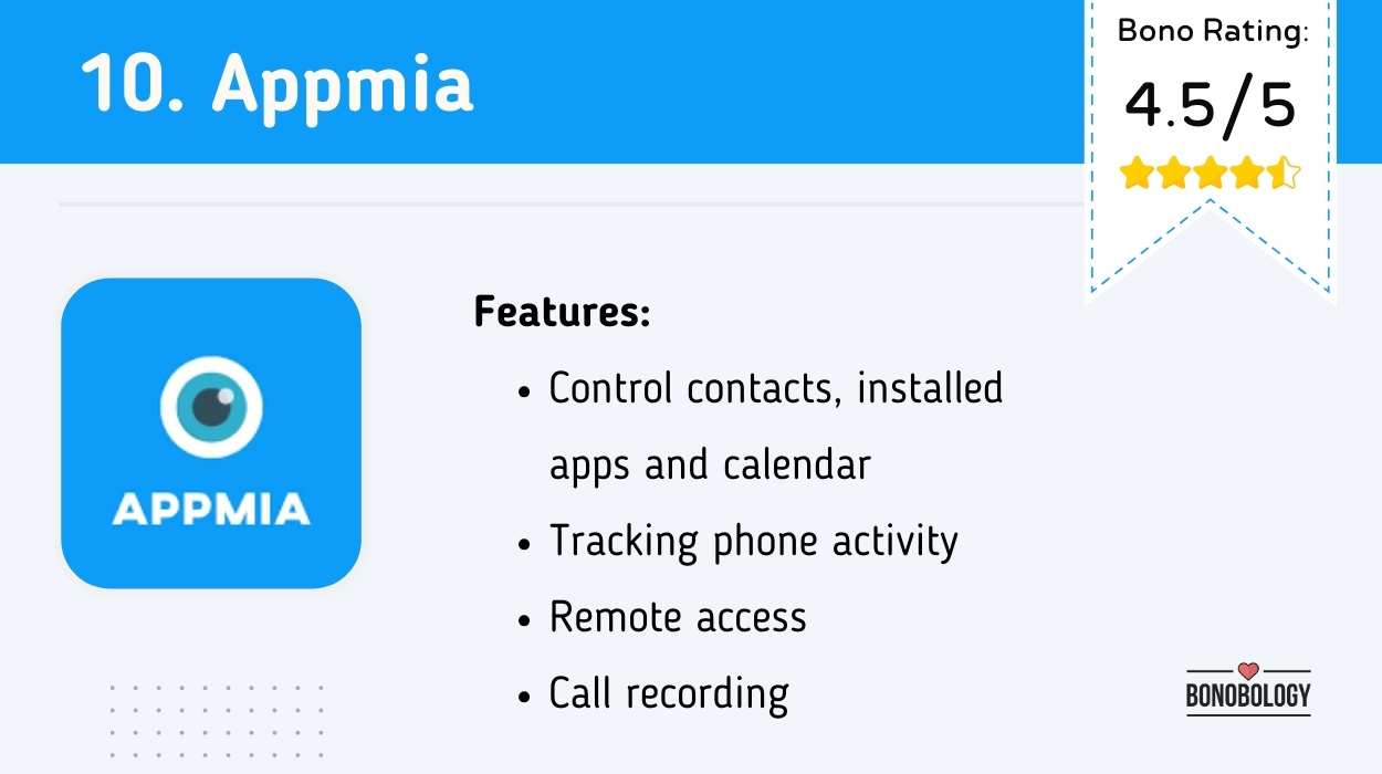 apps to catch a cheater: AppMia Spy App