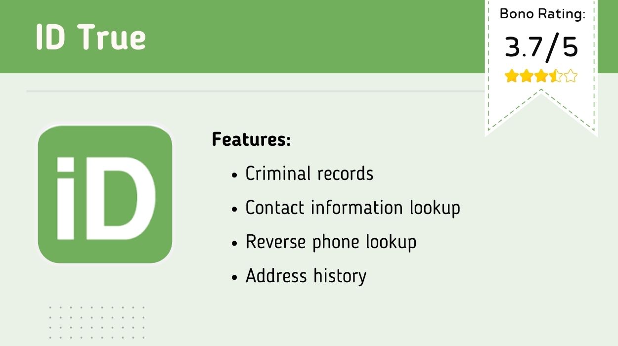 ID True Best Background Check Sites
