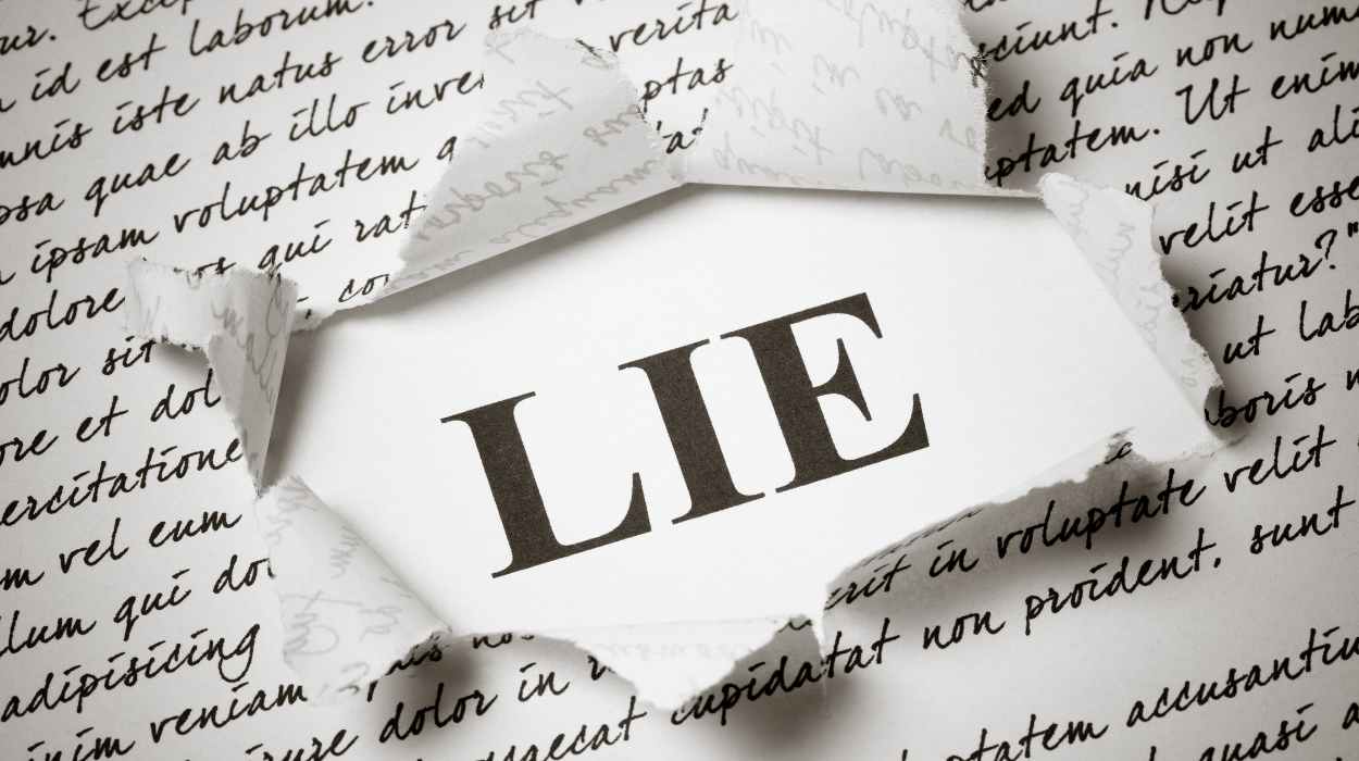 lying by
omission is worse than lying