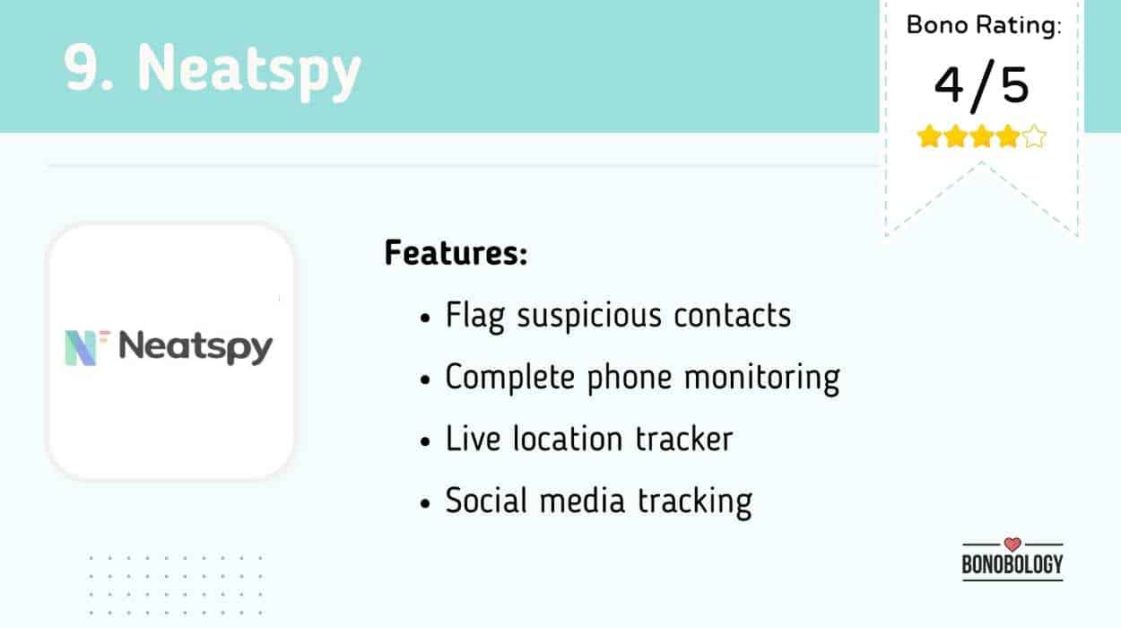 Neatspy App to catch a cheater on Android or iOS