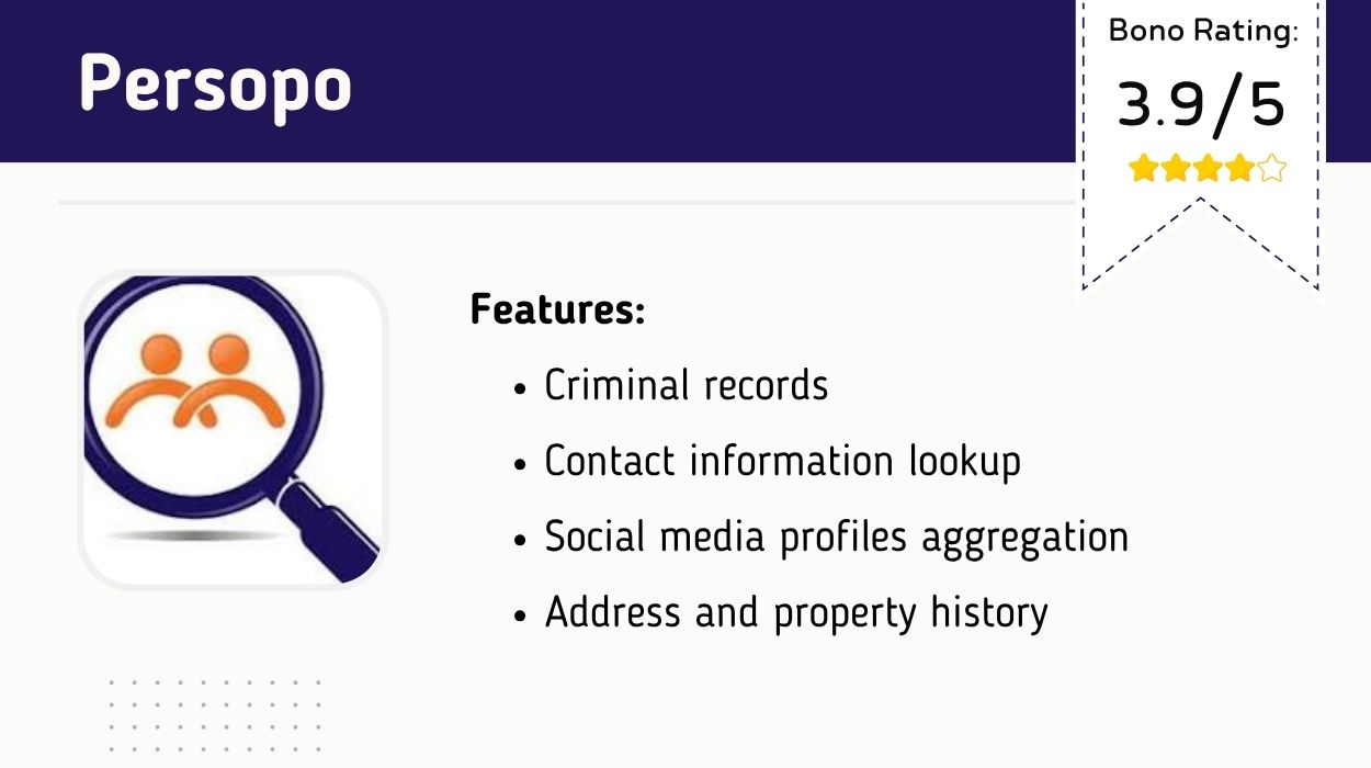 Persopo Best Background Check Sites