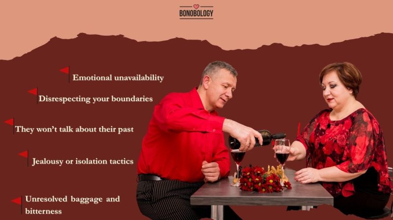 Red flags while dating in your 50s
