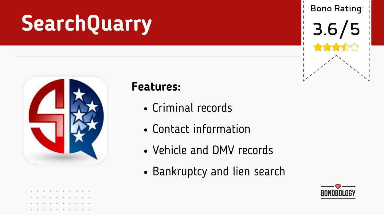SearchQuarryWeb
background checker