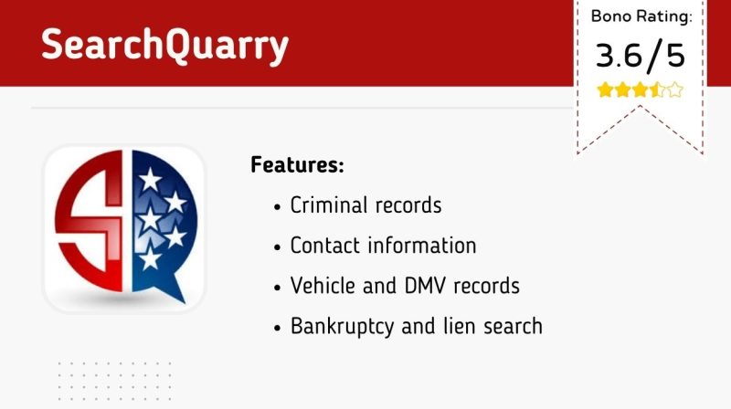 SearchQuarry Best Background Check Sites