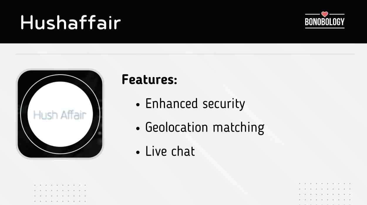 Hush Affair - dating app for married people