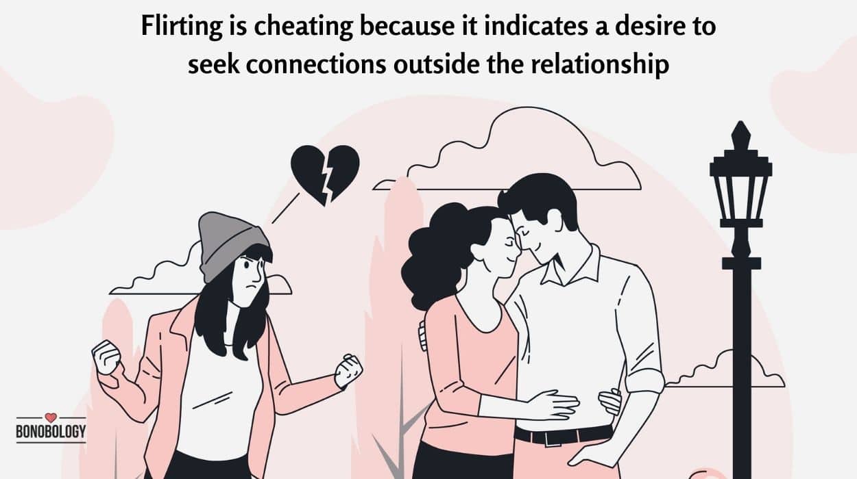 is flirting considered cheating
