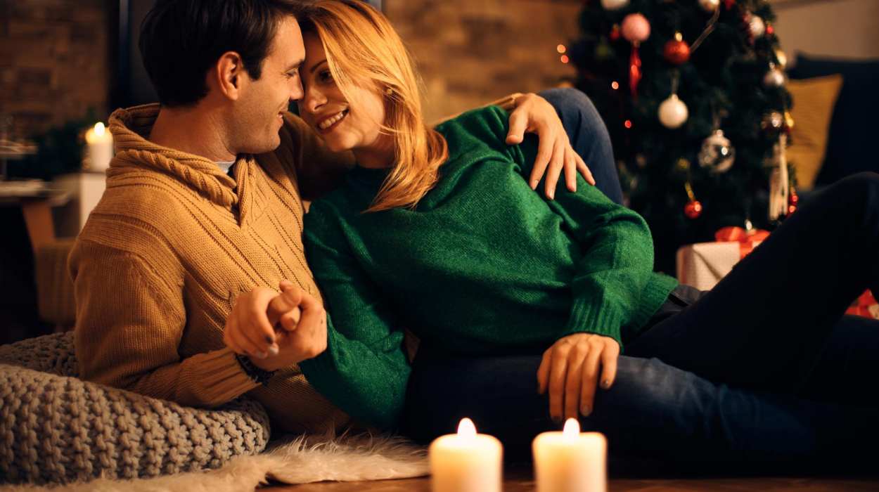 Christmas proposal ideas at home