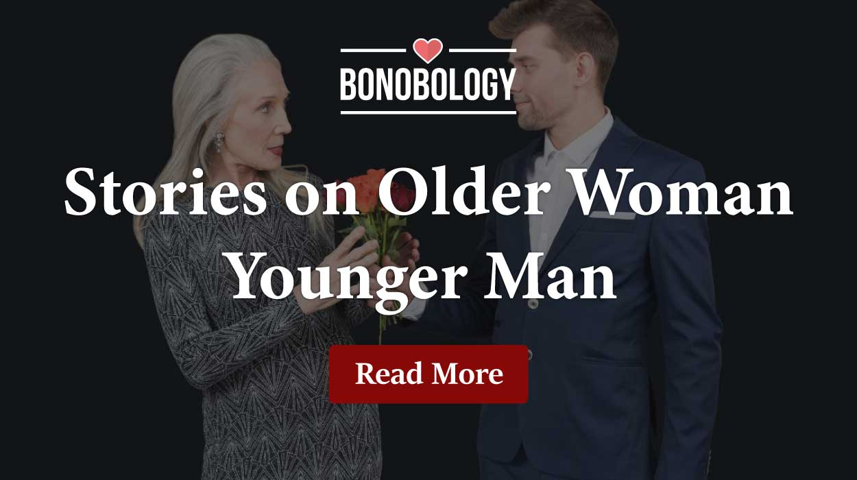 Older woman Younger man