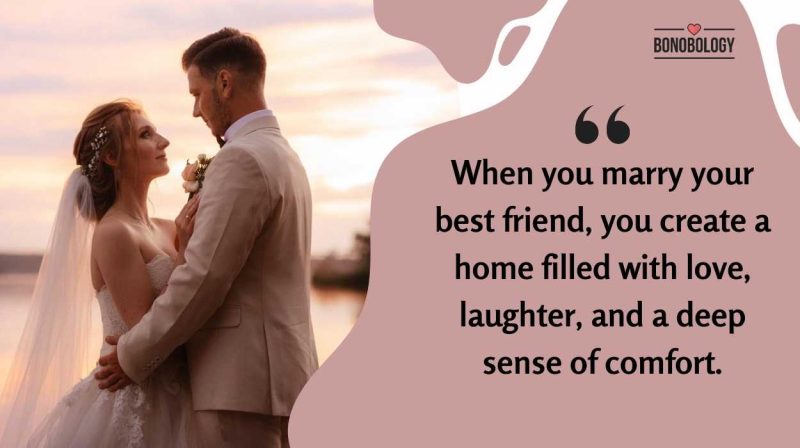 marrying your best friend