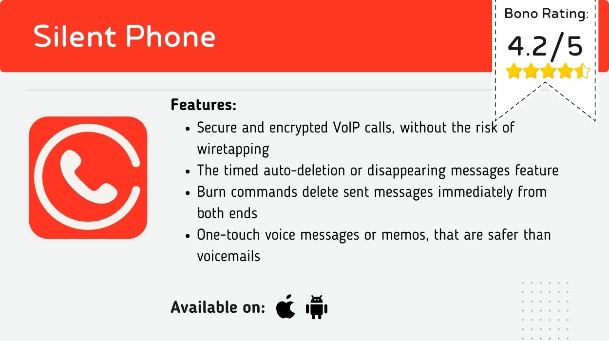 Silent Phone cheating app