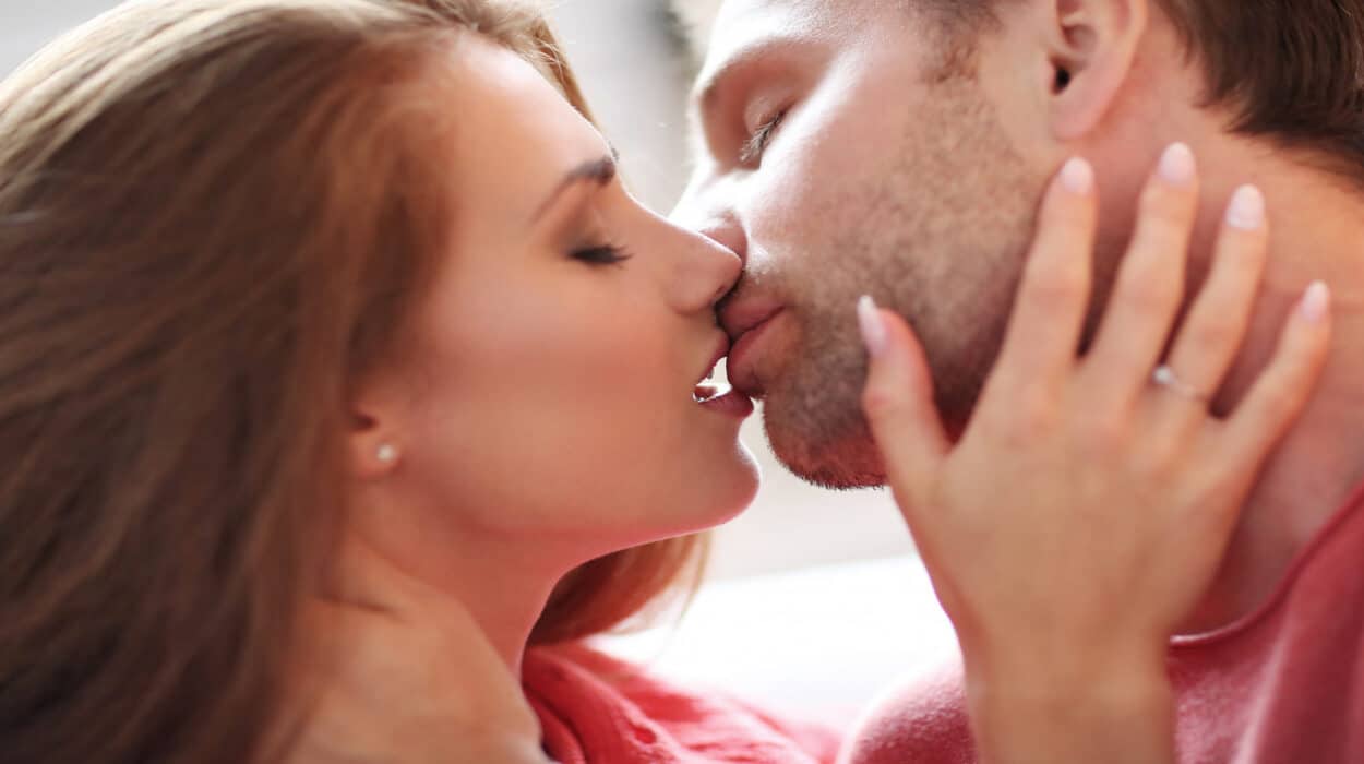 what does it mean when a guy kisses you deeply