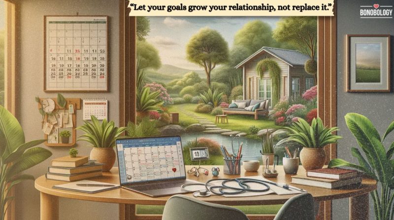 Let your goals grow your relationship, not replace it