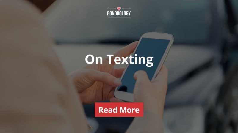 På sms