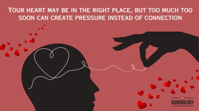 unintentional love bombing