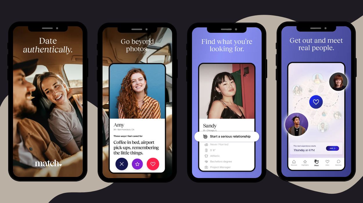 Match.com—Best long-standing platform for 50+