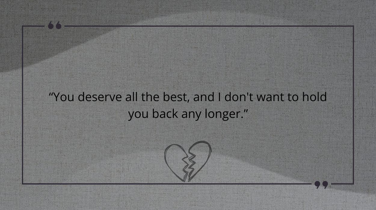 Polite breakup messages for her