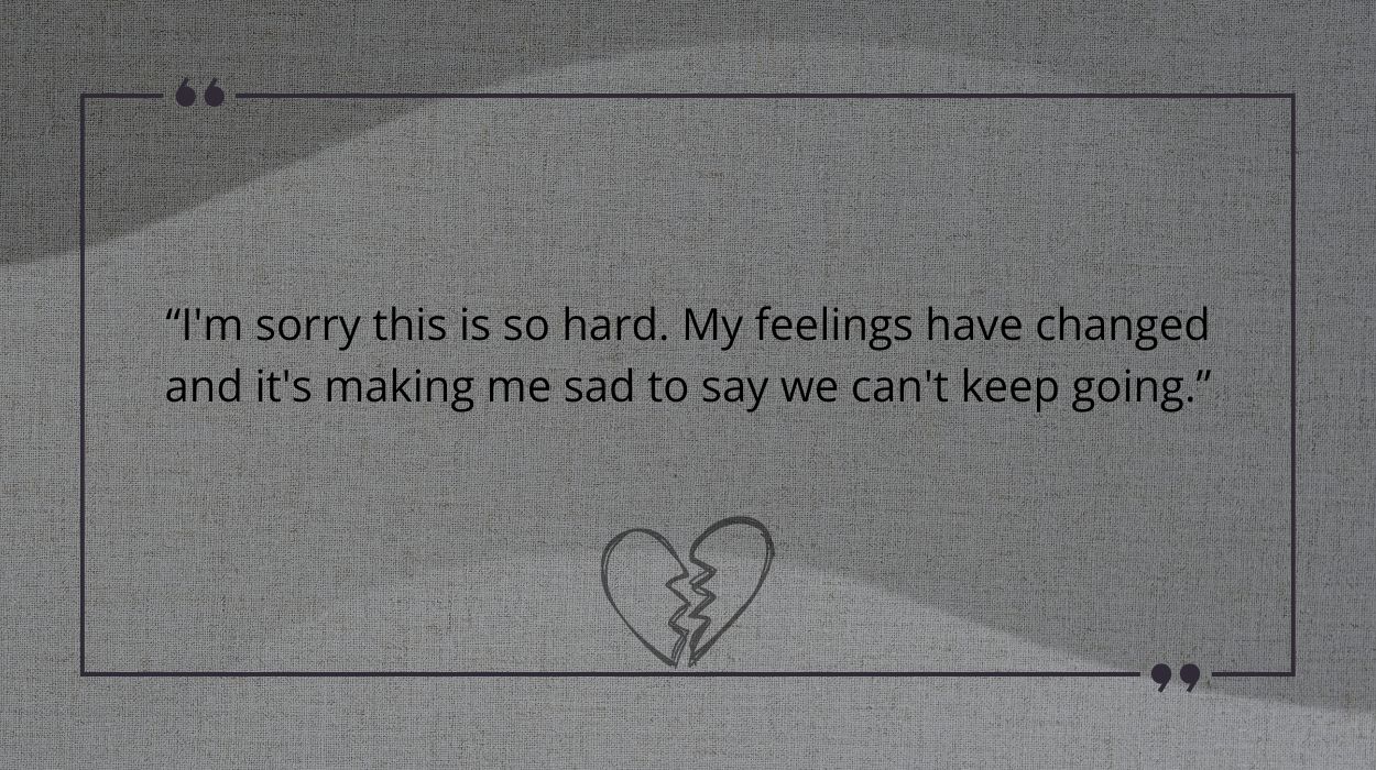 Sad breakup text messages for her