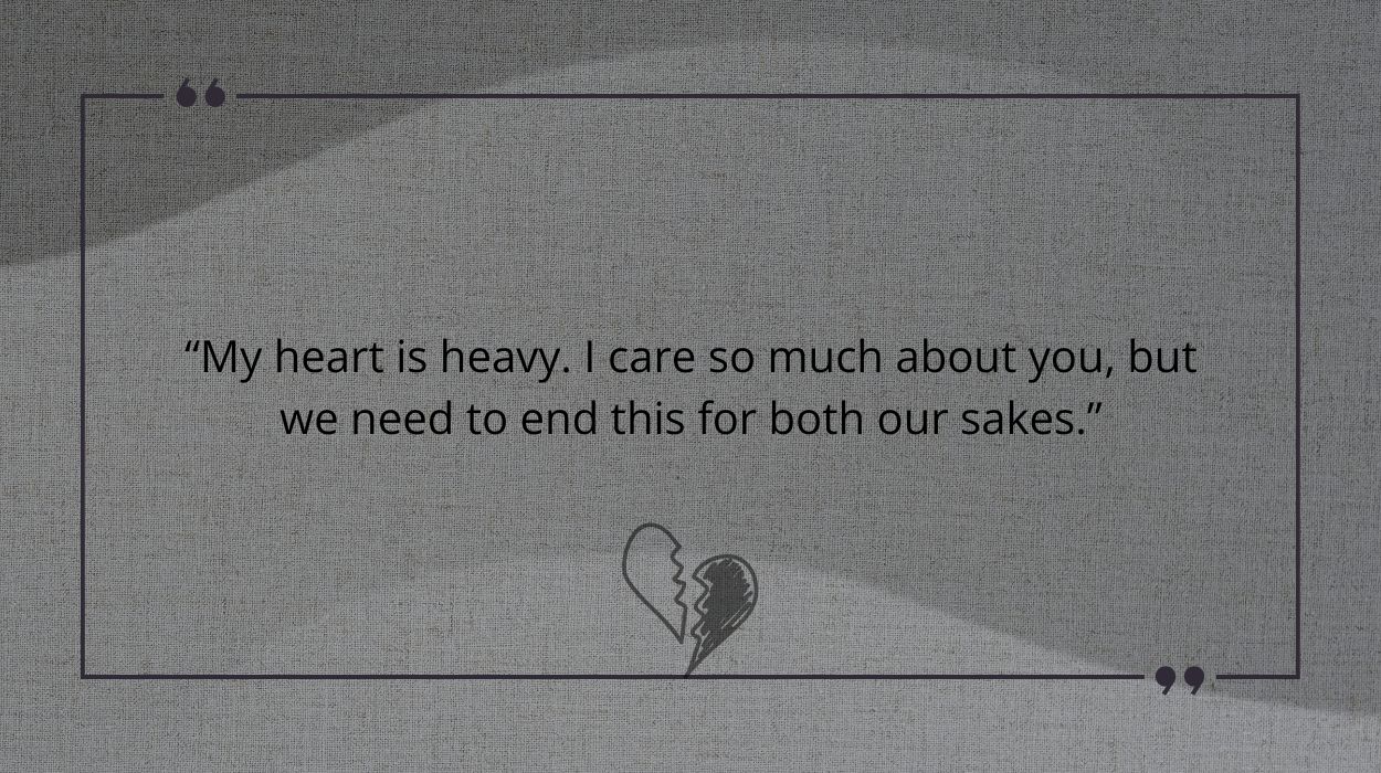 Sad breakup text messages for him