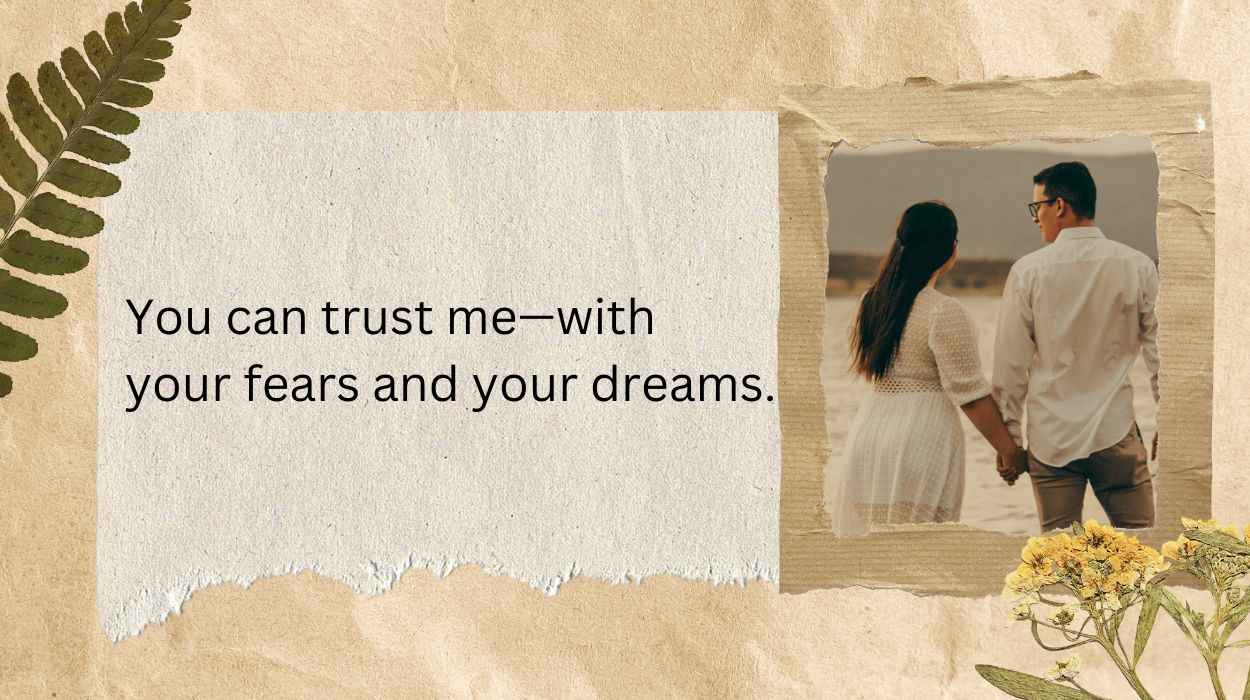 Things to Say That Make Her Feel Safe with You