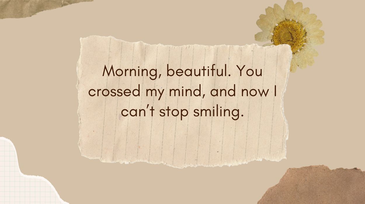 morning text to make her fall in love