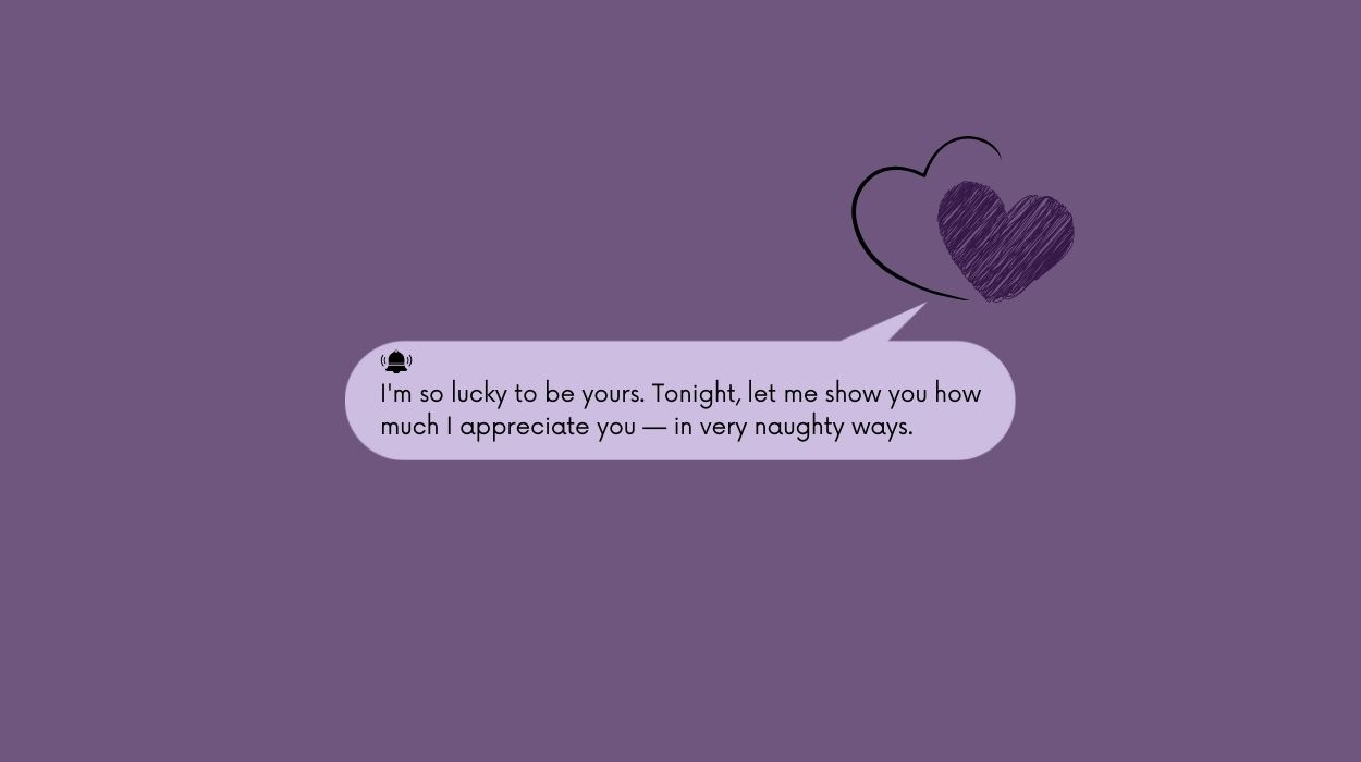 romantic naughty messages for husband