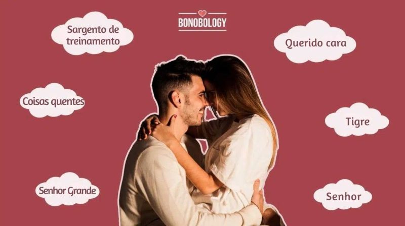 Apelidos sensuais para dar a ele