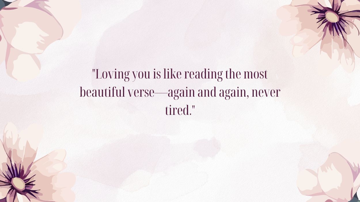 Poetic love lines for wife
