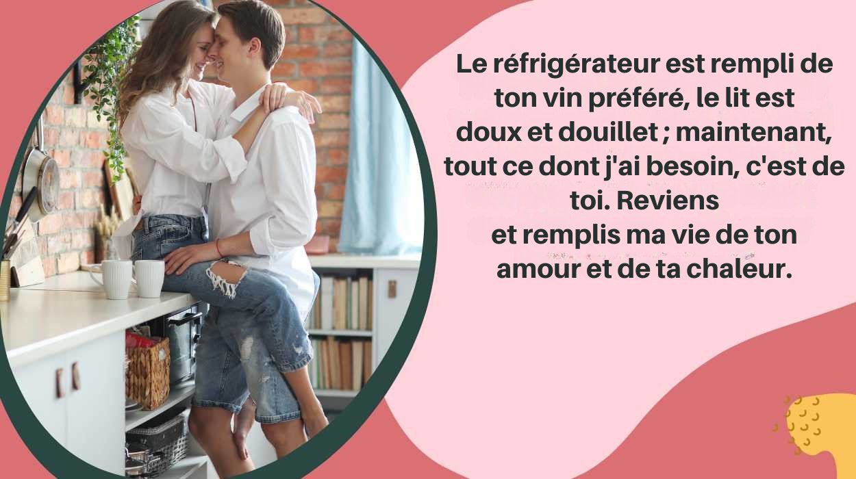 Reviens et remplis ma vie