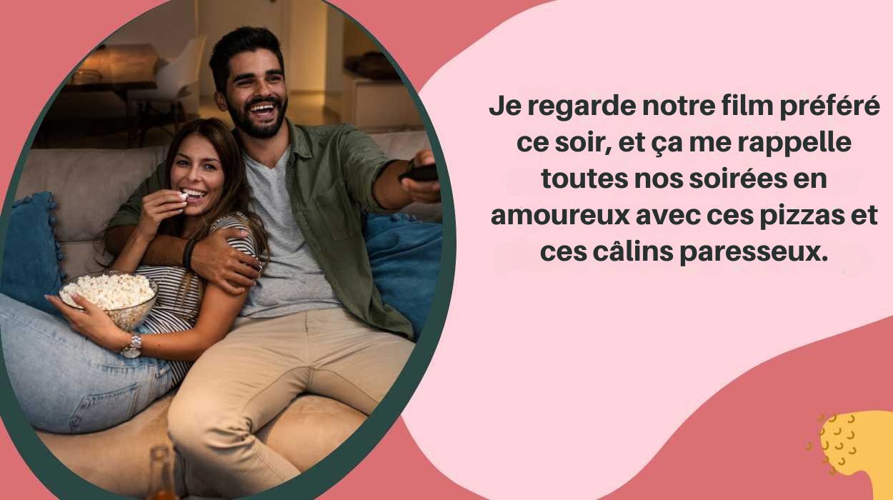 Soirée cinéma en couple