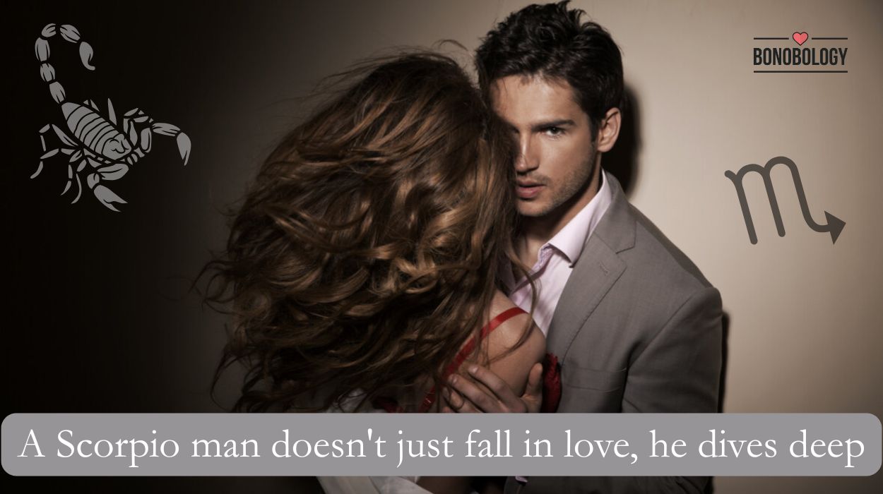 Scorpio man in love