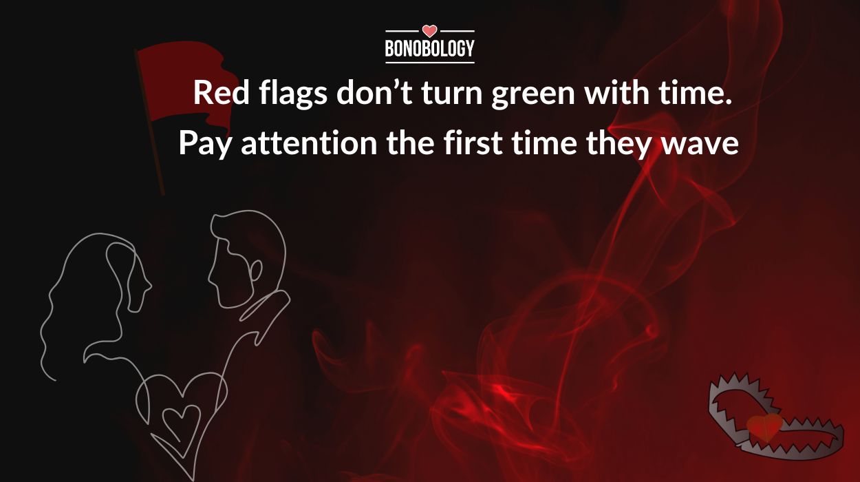 red flags in a relationship