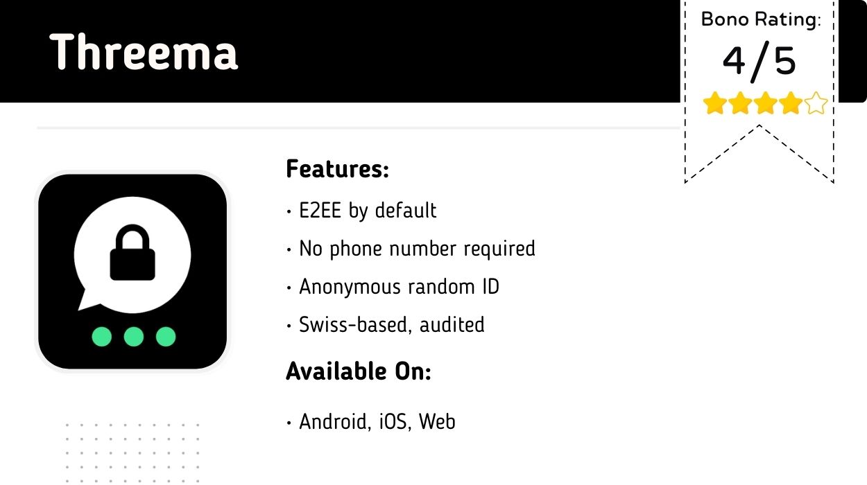 Threema_ No-number, anonymous chat