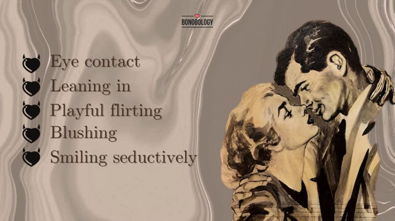 Signs of lust in a woman